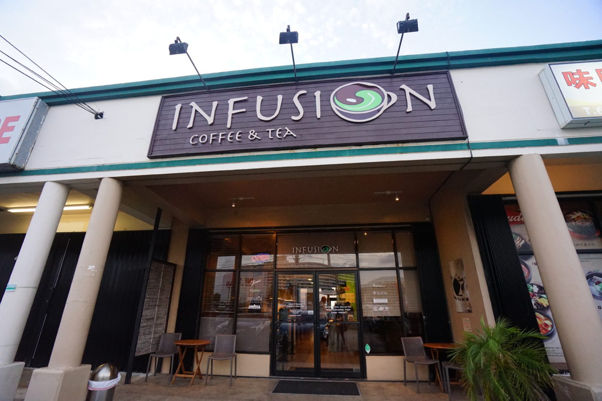 ローカルに人気のカフェ「Infusion　インフュージョン」