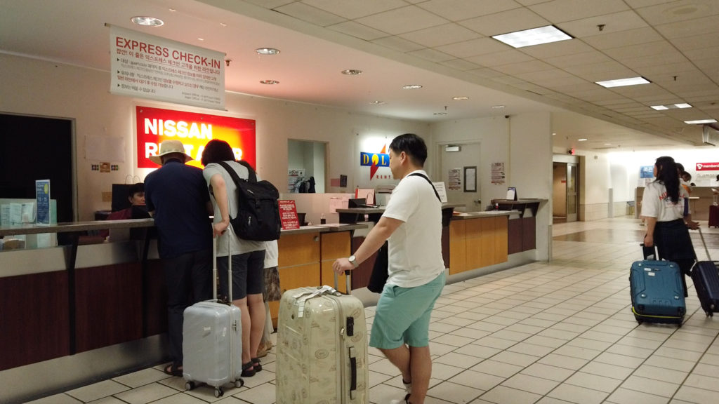 グアムレンタカー　グアム日産レンタカー　グアム空港店